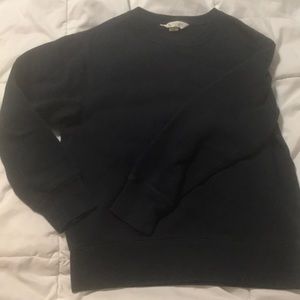 Boys Lands End crewneck sweatshirt. Navy Blue